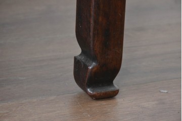 和製ヴィンテージ　花梨(カリン)材　落ち着いた木色と端正な意匠が魅力の座卓　(R-089844)