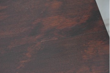 中古　松本民芸家具　#201型　曲線を効かせた端正な佇まいの茶卓　(R-089847)