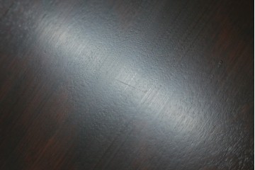 中古　松本民芸家具　#201型　曲線を効かせた端正な佇まいの茶卓　(R-089847)