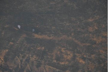 中国ヴィンテージ　個性的な星形部材が目を引く味わい深いスツール　(R-089848)