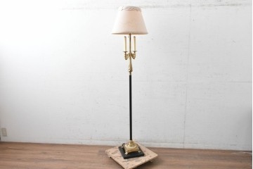 中古　高級輸入品　FREDERICK COOPER(フレデリック・クーパー社)　クラシカルなデザインが上品なフロアスタンド　(R-089849)