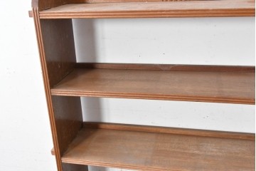 和製ヴィンテージ　楔(くさび)式の素朴な佇まいが魅力の本棚　(R-089850)