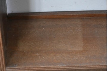 和製ヴィンテージ　楔(くさび)式の素朴な佇まいが魅力の本棚　(R-089850)