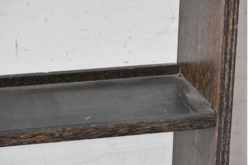 和製ヴィンテージ　楔(くさび)式のレトロなオープンラック　(R-089851)
