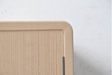 《台輪取り付け加工費込み》　中古　美品　伝統工芸士　斉藤敬二作　加茂桐箪笥　飾り金具が上品なアクセントの着物箪笥　(R-089859)