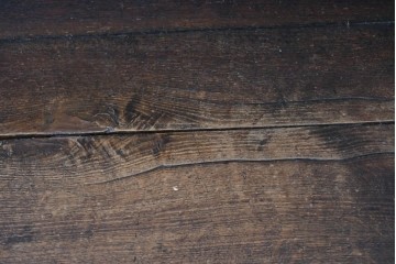 イギリスアンティーク　1900年から1920年頃　上手物!!　オーク無垢材　凝った造りが魅力のチャーチベンチ　(R-089876)
