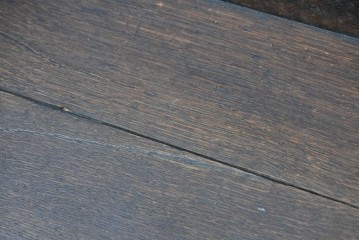 イギリスアンティーク　1900年から1920年頃　上手物!!　オーク無垢材　凝った造りが魅力のチャーチベンチ　(R-089891)