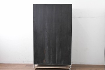 中古　美品　オリエンタルな装飾が目を引くオープンラック　(R-089900)