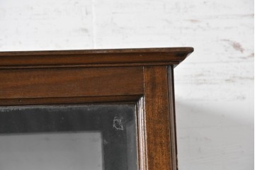 イギリスアンティーク　側面開きの脚付きショーケース　(R-089903)