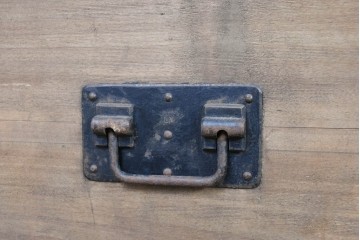 フランスアンティーク　1900年から1910年頃　超希少!!　LOUIS VUITTON(ルイ・ヴィトン)　No.126338　船旅の時代を物語る大型スティーマートランク　(R-089907)