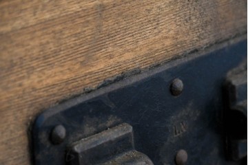 フランスアンティーク　1900年から1910年頃　超希少!!　LOUIS VUITTON(ルイ・ヴィトン)　No.126338　船旅の時代を物語る大型スティーマートランク　(R-089907)