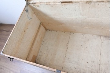 フランスアンティーク　1900年から1910年頃　超希少!!　LOUIS VUITTON(ルイ・ヴィトン)　No.126338　船旅の時代を物語る大型スティーマートランク　(R-089907)