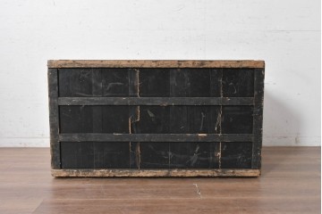フランスアンティーク　1900年から1910年頃　超希少!!　LOUIS VUITTON(ルイ・ヴィトン)　No.126338　船旅の時代を物語る大型スティーマートランク　(R-089907)