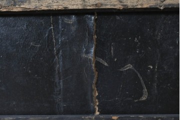 フランスアンティーク　1900年から1910年頃　超希少!!　LOUIS VUITTON(ルイ・ヴィトン)　No.126338　船旅の時代を物語る大型スティーマートランク　(R-089907)
