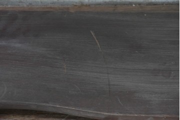 イギリスヴィンテージ　挽き物加工が施された支柱が上品なオープンラック　(R-089922)