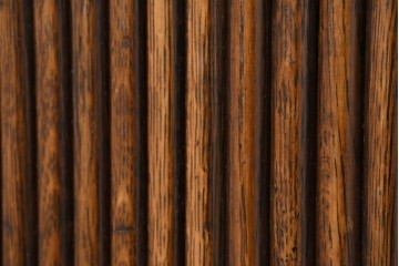 イギリスアンティーク　1920年頃　オーク材　蛇腹扉が印象的な特大サイズの重ねキャビネット　(R-089925)