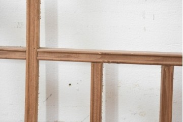 韓国アンティーク建具　1930年頃　李朝建具　幾何学デザインのパネル2枚セット　(R-089932)
