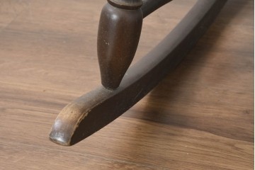 和製ヴィンテージ　1970年から1980年頃　飛騨家具　WINDS太平　ゆったりとくつろげるロッキングチェア　(R-089957)