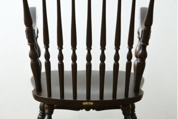 和製ヴィンテージ　1970年から1980年頃　飛騨家具　WINDS太平　ゆったりとくつろげるロッキングチェア　(R-089957)