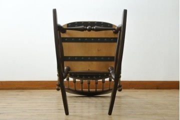 和製ヴィンテージ　1970年から1980年頃　飛騨家具　WINDS太平　ゆったりとくつろげるロッキングチェア　(R-089957)
