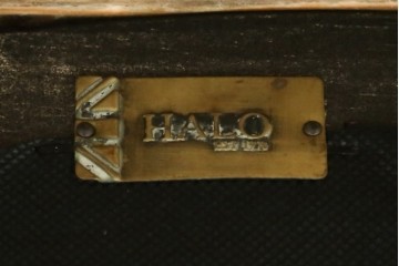 中古　美品　希少な廃番品　HALO(ハロ)　DECO TUB CHAIR(デコ タブ チェア)　身体を包み込むフォルムが魅力的なアームチェア　(R-089982)