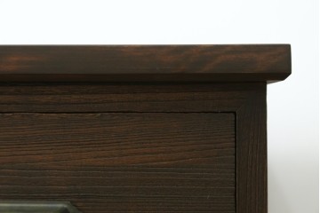 和製ヴィンテージ　和モダンな印象に仕上げた桐箪笥ローチェスト(R-089983)