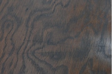イギリスアンティーク　1930年頃　オーク材　バタフライ天板付きの小振りな片袖机　(R-090003)