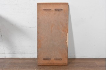 イギリスヴィンテージ　1960年頃　彫刻と曲線脚が優美なエクステンションテーブル　(R-090012)