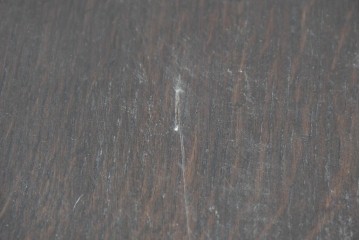 イギリスアンティーク　1930年頃　上手物!!　高級品!!　オーク材　大きなバルボスレッグが存在感を放つドローリーフテーブル　(R-090013)