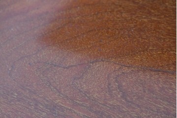 イギリスアンティーク　1920年頃　マホガニー材　細部まで繊細な彫刻が施されたキャビネット　(R-090040)