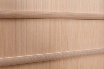 ヴィンテージ建具　昭和後期　柾目が魅力的な舞良戸1枚　(R-090061)