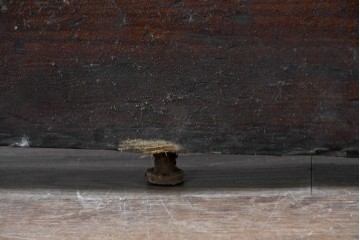 イギリスアンティーク建具　1940年頃　高さ約2.5m　型ガラスがアクセントを添える引き戸1枚　(R-090076)