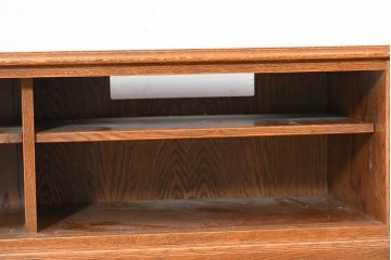 中古　美品　三越家具　COUNTRY HOUSE(カントリーハウス)　 Brugge(ブルージュ)　ステンドグラス扉が美しいテレビボード　(R-090087)