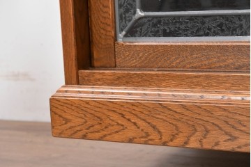 中古　美品　三越家具　COUNTRY HOUSE(カントリーハウス)　 Brugge(ブルージュ)　ステンドグラス扉が美しいテレビボード　(R-090087)