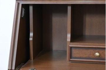 中古　maruni(マルニ木工)　地中海ロイヤルシリーズ(ROYAL)　格調高いビューローブックケース　定価約48万円　(R-090088)