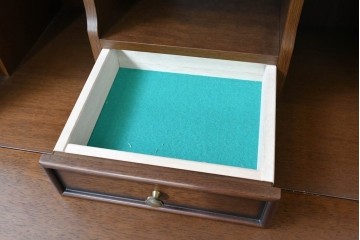中古　maruni(マルニ木工)　地中海ロイヤルシリーズ(ROYAL)　格調高いビューローブックケース　定価約48万円　(R-090088)