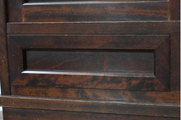 中古　美品　北海道民芸家具　HM105　和の空間に合うシンプルモダンな茶棚　定価約23万円　(R-090090)
