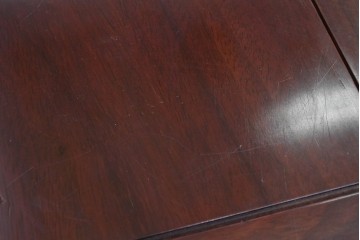 和製ヴィンテージ　1990年頃　花梨(カリン)材　唐草文の透かし彫りが美しい唐木花台　(R-090092)