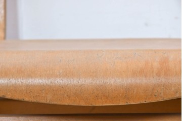 イギリスヴィンテージ　スタッキングできるスクールチェア4脚セット　(R-090099)