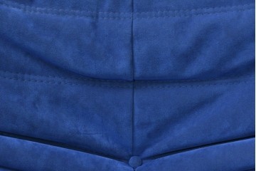 新古　未使用保管品　ligne roset(リーン・ロゼ)　ROSETTOGO(ロゼトーゴ)　鮮やかなブルーと包み込むようなフォルムが印象的な1人掛けソファ　(R-090116)