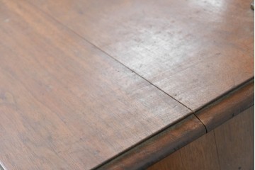 イギリスアンティーク　1920年頃　マホガニー材　オーバルミラーを備えたドレッシングチェスト　(R-090120)