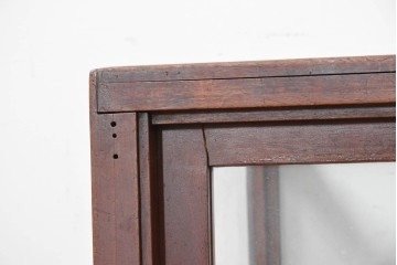 イギリスアンティーク　1930年頃　希少デザイン!!　小振りな引き出し付きガラスケース　(R-090145)