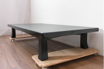 中古　美品　輪島塗　落ち着いた色合いが上品な座卓　定価約130万円　(R-090153)