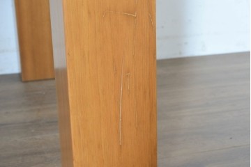 中古　KOSUGA(コスガ)　MILANO(ミラノ)シリーズ　2208　天板の象嵌意匠がアクセントのダイニングテーブル　(R-090154)