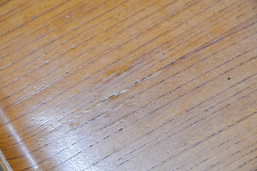 和製ヴィンテージ　天童木工(Tendo)　剣持勇氏デザイン　Haco(箱)　T-6002　やわらかなフォルムのセンターテーブル　現行定価約34万円　(R-090155)