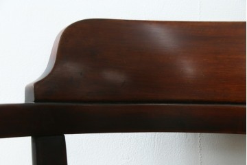 アンティーク家具　THONET(トーネット)　座面の意匠が目を引くベントウッドアームチェア　(R-090159)