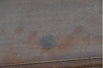 イギリスアンティーク　高級品　マホガニー材　優美な彫刻と大型ミラーが目を引くドレッシングチェスト　(R-090163)