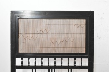 和製アンティーク　大正ロマン　和洋折衷の趣を感じさせる衝立　(R-090164)