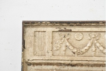 イギリスアンティーク　鋳物　アカンサス装飾が美しいガーデン用オブジェ　(R-090172)
