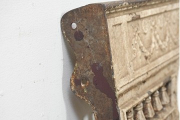 イギリスアンティーク　鋳物　アカンサス装飾が美しいガーデン用オブジェ　(R-090172)